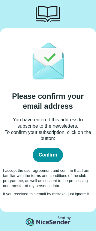 Confirm Subscription