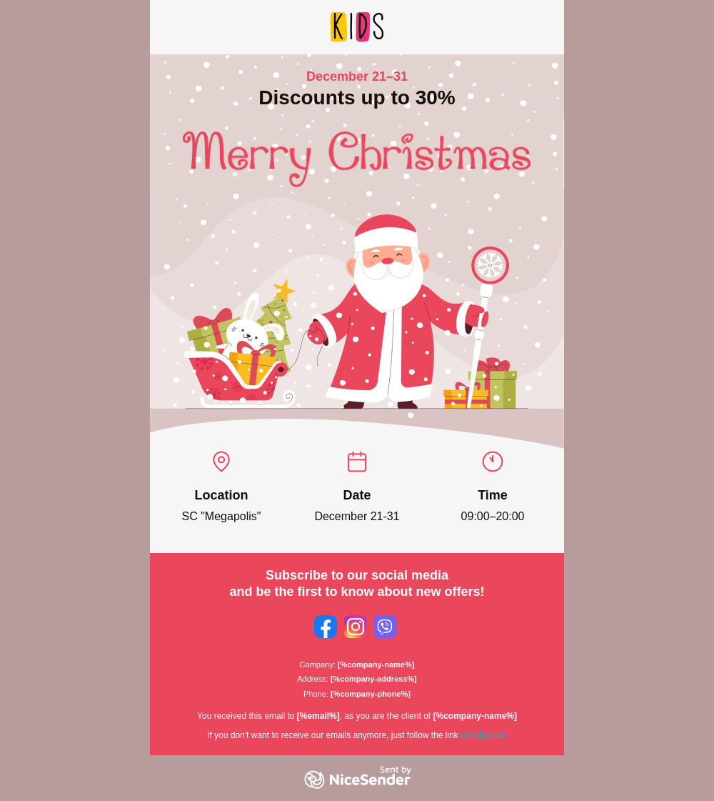 Christmas Sale