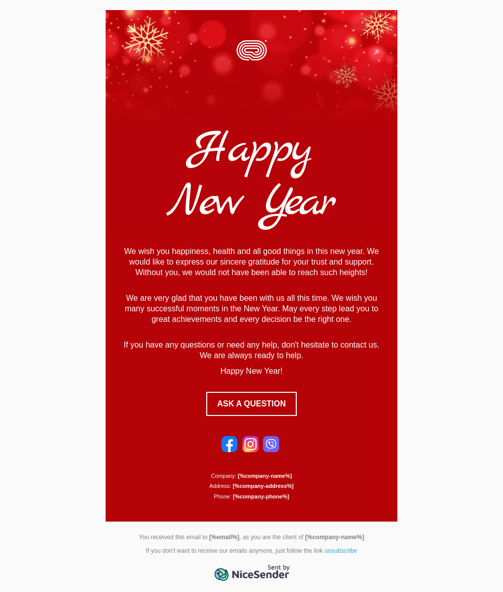 New Year Greetings