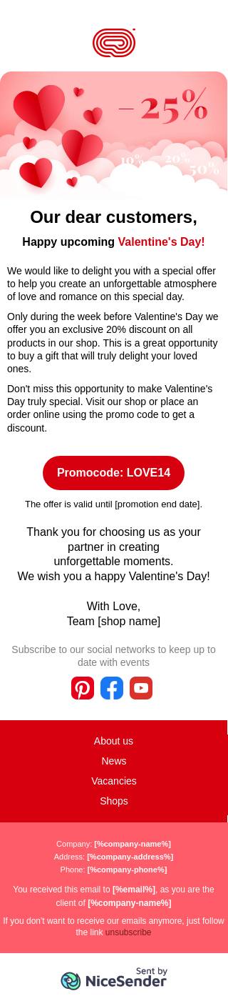 Valentine's Day Offers