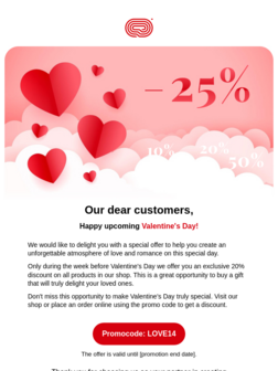 Valentine's Day Offers