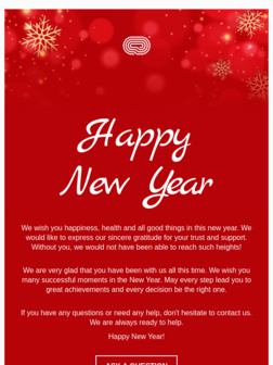 New Year Greetings