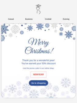 Christmas email