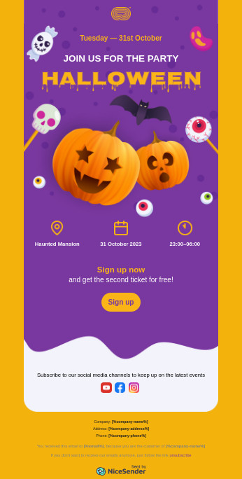 Halloween Invitation