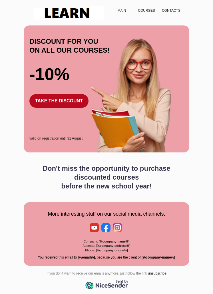 Student Discounts