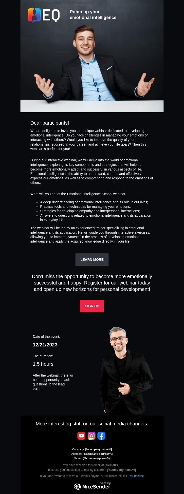 Webinar Invitation