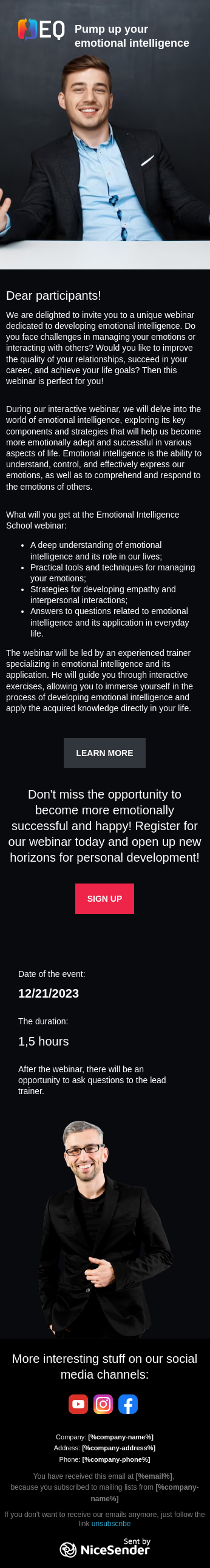 Webinar Invitation