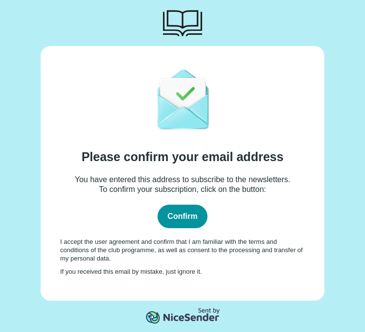 Confirm Subscription