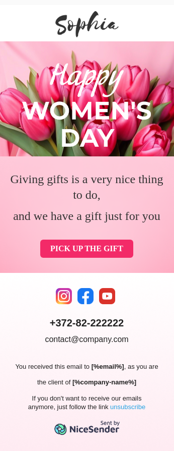 March 8 Gifts