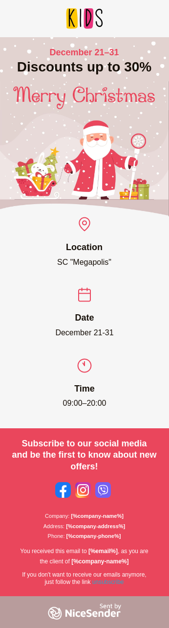 Christmas Sale