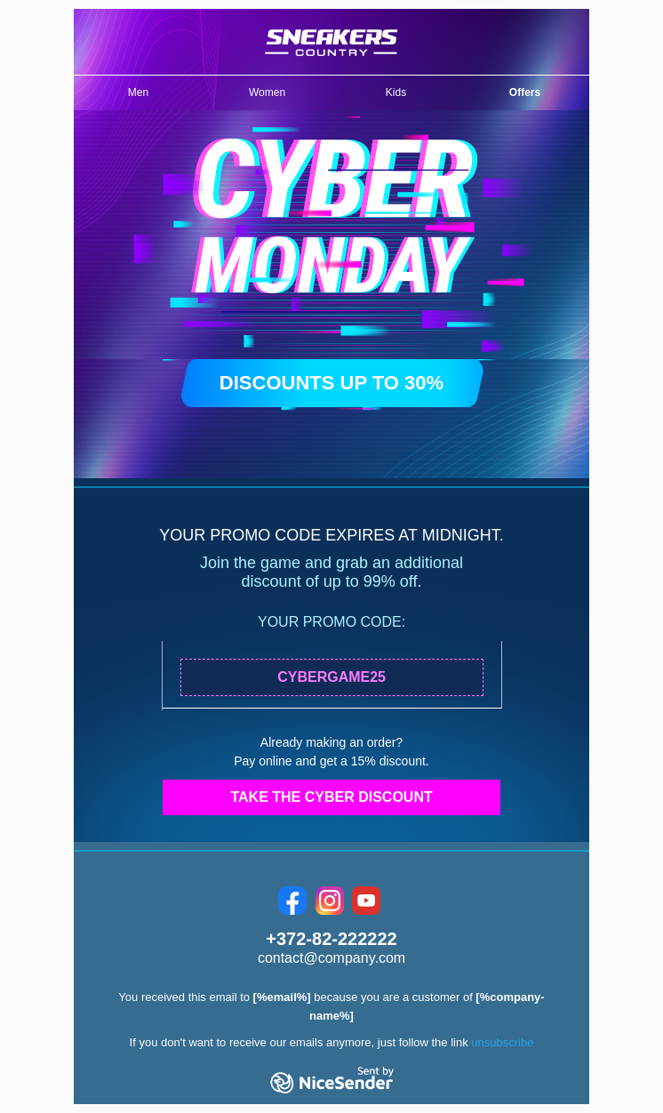 Cyber Monday Promo Code
