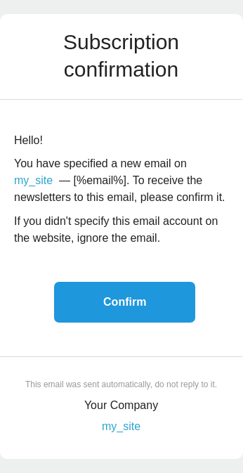 Account Activation