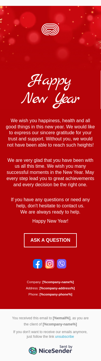 New Year Greetings