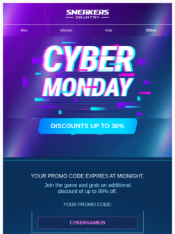 Cyber Monday Promo Code