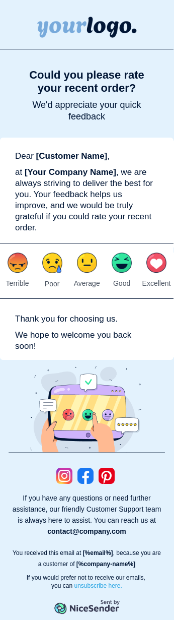 Order Feedback